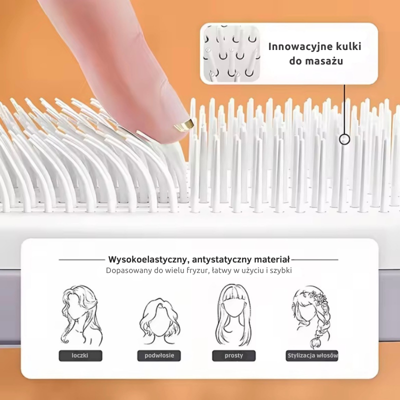 AuraBrush™ - Innowacyjna szczotka do włosów